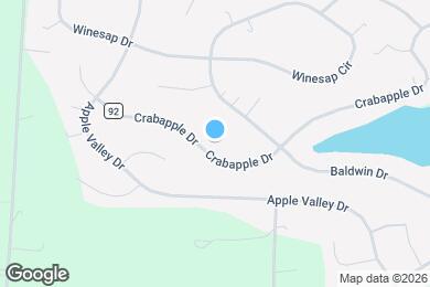 Map image of the property - 186 Crabapple Dr
