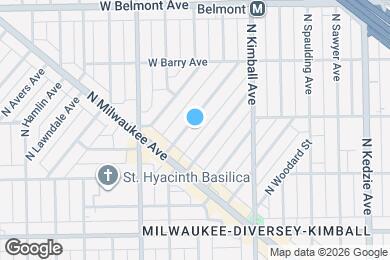 Map image of the property - 2943 N Gresham Ave