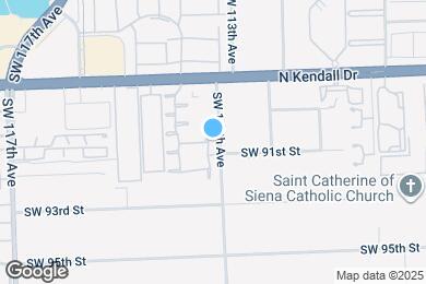 Map image of the property - 9025 SW 112th Ct