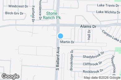 Map image of the property - 103 Martin Dr