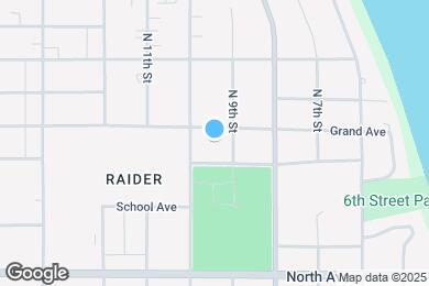 Map image of the property - 916 Mayflower Ave