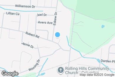 Map image of the property - 1605 Mary Ct