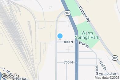 Map image of the property - 370 W 800 N