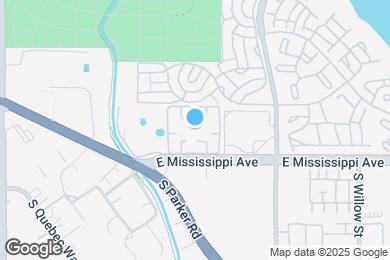 Map image of the property - 7995 E Mississippi Ave