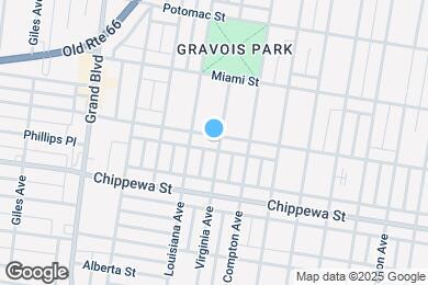 Map image of the property - 3302 Winnebago St