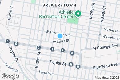 Map image of the property - 2716 W Cabot St