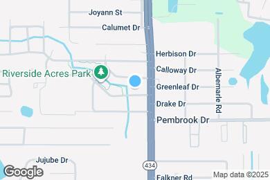 Map image of the property - 2821 Drake Dr