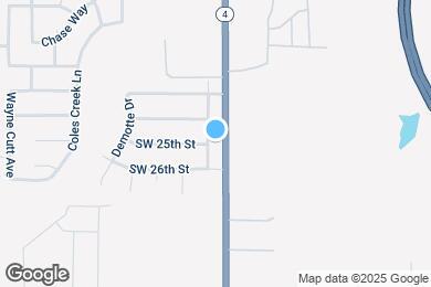 Map image of the property - 2536 Canyon Creek Dr