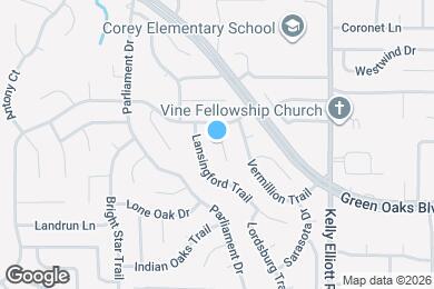 Map image of the property - 5306 Vincennes Ct