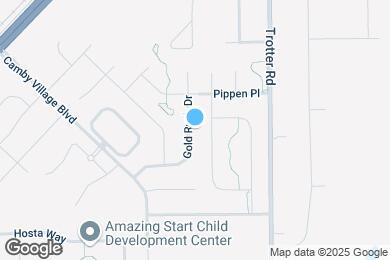 Map image of the property - 7637 Gold Rush Dr