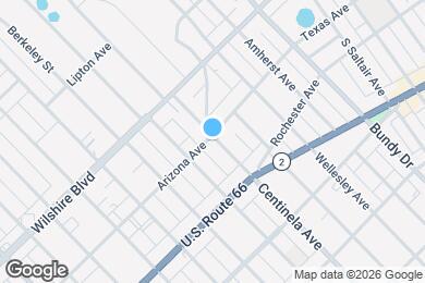 Map image of the property - 1301 Centinela Ave
