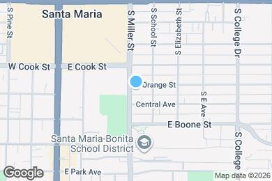 Map image of the property - 404 E Orange St