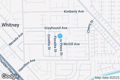 Map image of the property - 5213 Los Pinos St