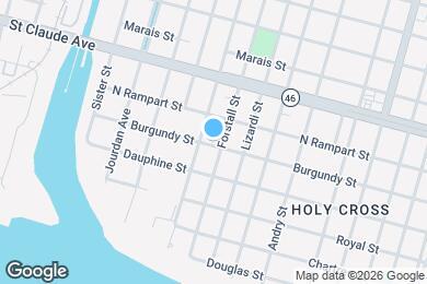 Map image of the property - 5019 Burgundy St