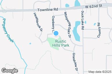Map image of the property - 17505 Rustic Hills Dr
