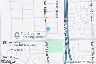 Map image of the property - 12161 SW 103rd St