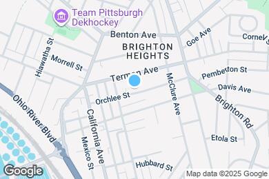 Map image of the property - 1512 Orchlee St