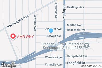 Map image of the property - 68 Berwyn Ave