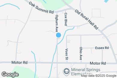 Map image of the property - 4659 Ogburn Ave
