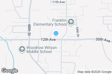 Map image of the property - 5213 12th Ave