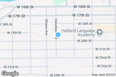 Map image of the property - 393 W 20th St