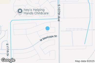 Map image of the property - 10810 W Grant St