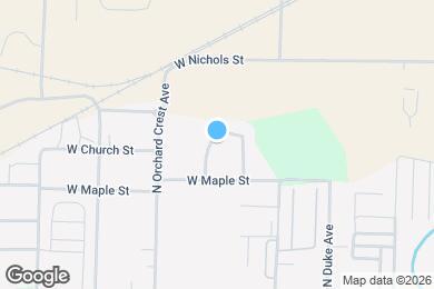 Map image of the property - 720 N Elder Ave