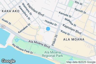 Map image of the property - 1189 Waimanu St
