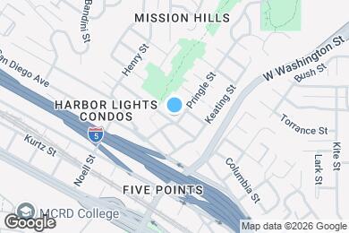 Map image of the property - 1814 Titus St