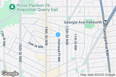Map image of the property - 1336 Parkwood Pl NW