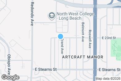 Map image of the property - 2293 Grand Ave