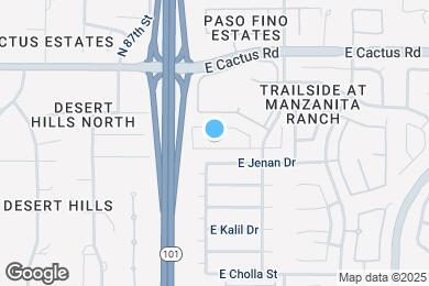 Map image of the property - 8828 E Riviera Dr