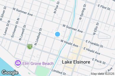 Map image of the property - 309 W Heald Ave