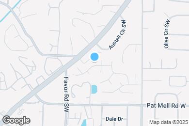 Map image of the property - 412 Windstream Dr SW
