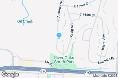 Map image of the property - 14507 St Andrews Dr