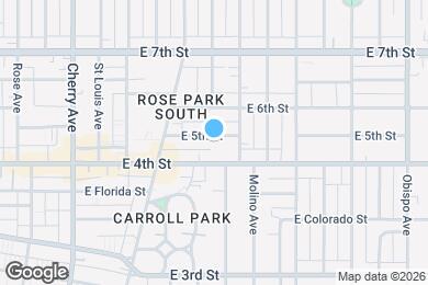 Map image of the property - 2500 E 5th St