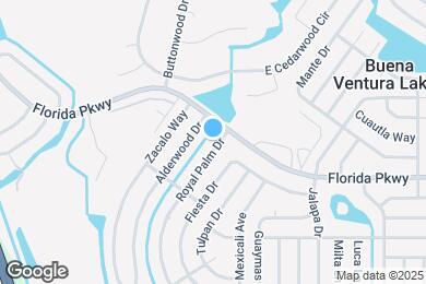 Map image of the property - 804 Royal Palm Dr