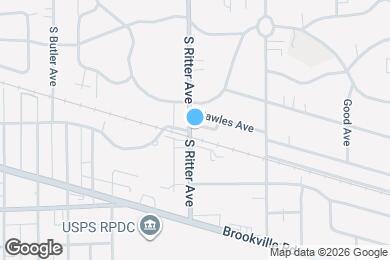 Map image of the property - 5501 Rawles Ave