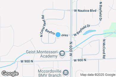 Map image of the property - 9179 N Waterfront Way