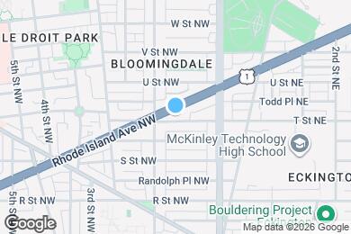 Map image of the property - 70 Rhode Island Ave NW