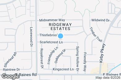 Map image of the property - 6300 Scarletcrest Ln