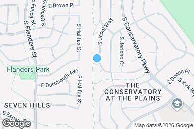 Map image of the property - 3059 S Jebel Way
