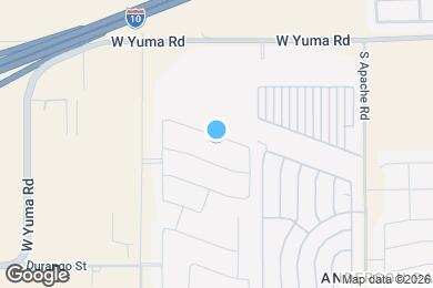 Map image of the property - 24547 W Pima St
