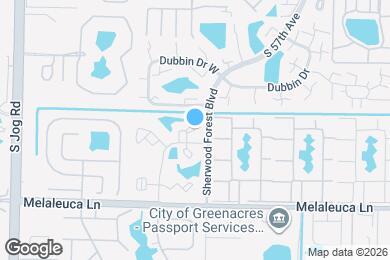 Map image of the property - 4101 Oak Terrace Dr