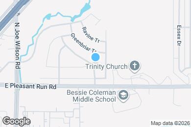 Map image of the property - 936 Bending Oak Dr