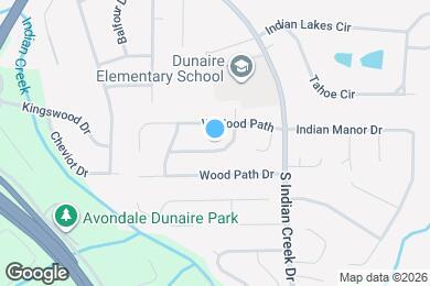 Map image of the property - 3920 Wood Path Ln