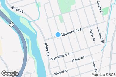 Map image of the property - 38 Belmont Ave