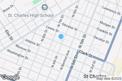 Map image of the property - 604 Clark St
