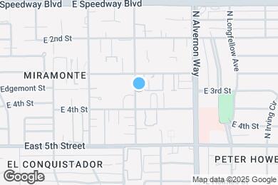 Map image of the property - Miramonte Apartments
