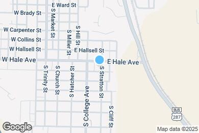 Map image of the property - 1002 S Stratton St